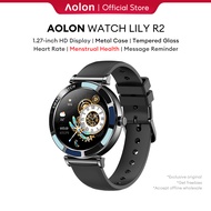 Aolon Lily R2 Women Smart Watch HD Bluetooth Call Health Monitoring DIY Watch Face Fashion Sports Sm