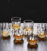 Bộ 6 Ly Rượu Shot Thủy Tinh 45Ml Ly Cốc Uống Rượu Thủy Tinh Ly Sot Chén Uống Rượu đế dày sang trọng
