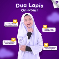 Tudung Sekolah Dua Lapis Koshibo Lembut Premium by TudungSiComel [ORI TSC]