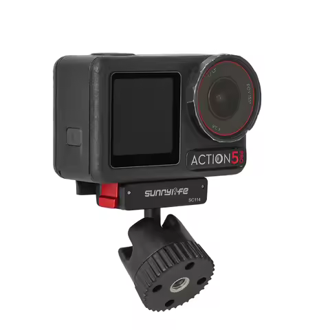 for DJI Osmo 360/Action 5 Pro/4/3 360° Rotating Magnetic Quick-Release Ball Head Suction Cup Mount