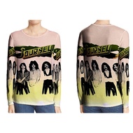 JOURNEY Retro Fullprint Long Sleeve T-Shirt Unisex Polyester Jersey Dryfit Material