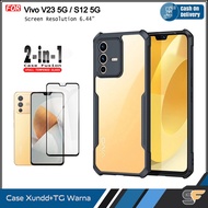 Paket 2in1 Case Bonus TG Warna Vivo S12 5G T1 5G T1 Pro 5G U10 V9 Pro V9 Youth V20 V20 SE V21 4G V21