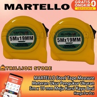 Martello Steel Tape Measure Building Measuring Meter 5mx19mm 7.5mx25mm High Precision Professional C