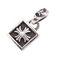 【二手】Chrome Hearts CHROME HEARTS 框式 CH PlusTOP，925 純銀，男士TOP，二手 A
