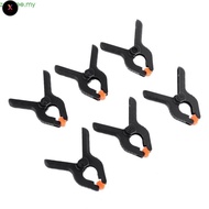 XS  6pcs 2inch Spring Clamp Woodworking Tools Plastic Nylon Clamps For Woodworking Spring Clip Photo