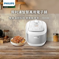 【Philips 飛利浦】釋放食材鮮甜 營養看得見 智慧萬用電子鍋福利品-銀白(HD2140/50)