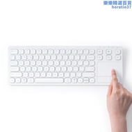 sanwa帶觸控板無線通用鍵盤84鍵鍵鼠合一ipad pro平板電腦外接鍵盤滑鼠一體超薄家用無線辦公鍵盤