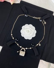 香港順豐包郵｜Chanel香奈兒珍珠包包套裝 金色鏈條+珍珠小包吊墜 滿鑽星星點綴 原裝盒/紙袋/卡紙/塵袋全套