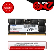 Adata AD5S56008G-S 8GB DDR5 5600(46) 8GX4 Sodimm Laptop Memory DDR5 Ram