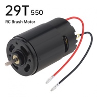 550 Brushed Motor 6 - 8.4V 12T 21T 29T 35T Output Shaft DC Motor for 1/10 RC Trail Crawler Car / RC 