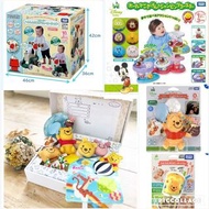 原裝正版 日本版 TOMICA TAKARA 迪士尼Baby 維尼熊初生BB送禮套裝/史努比 BB學行車變三輪車 單車/迪士尼 米奇快樂旋轉球跳躍軌道套裝/熊維尼寶寶搖鈴牙膠/熊維尼嬰兒車掛式玩具/ 
