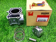 เสื้อสูบ พร้อมลูกสูบแหวน Honda sonic-125 โซนิค-125 ลูกเดิมสแตนดาร์ด 58มิล. ทุกรุ่น รหัส KGH