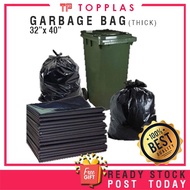 Heavy Duty Thick (60mic) Garbage Bags 32"inci x 40"inci  10Pcs / 20Pcs per Bag