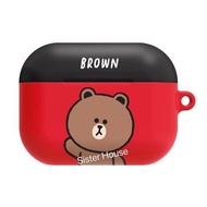 (包郵)🇰🇷 LINE Friends Brown Airpods Pro Case 熊大耳機殼