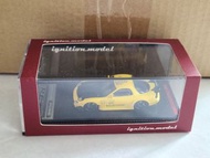 極罕有 絕版 日本 Ignition Model IG 1:64 萬士得 Mazda 雨宮 黃色 RX-7 FD3S 全新模型車 罕有款色 造工精致 值得收藏 另有其他Tomica Tomytec T