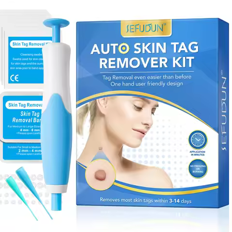 Skin Tag Removal Mole Wart Removal Facial Mole Wart Microstrip Tag Removal Kit Automatic Mole Remove