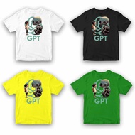 Ai Chatgpt Plus Chat Gpt Robot Cartoon Anime Baju T Shirt Baby 100 Cotton Kameja Lelaki Budak Boy Gi