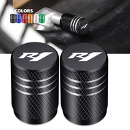 Motorcycle Tire Valve Air Port Stem Cover Cap Plug For Yamaha YZF R1 YZF-R1 YZFR1 R1s R3 R6 2018 2019 2020 2021 2022 Accessories