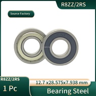 Bearing R8ZZ R82RS  r8-zz r8-2rs r8zz r82rs  High Quality Bearing Steel 12.7 x28.575x7.938 mm Double