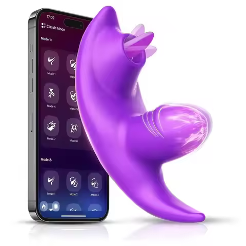 Wireless Sucking Vibrator for Women Bluetooth APP Control Stimulator Wearable Nipple Oral Massager G