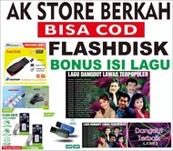 FLASHDISK 16 GB ORIGINAL BONUS LAGU DANGDUT NOSTALGIA POP ROCK DLL cocok untuk speker mobil/sound bi