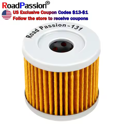 Road Passion Professional Paper Oil Filter For SUZUKI GS125 GZ125 LT125 LT185 LTZ90 SP100 SP125 TU12