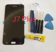 หน้าจอ Samsung J7 Plus   LCD Display​ จอ+ทัส​ แถมฟรี!!! ชุดแกะ​ กาว​ และ​ฟิล์ม​กระจก