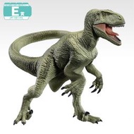 《新幹線》BANDAI 一番賞 恐龍 迅猛龍 E賞 代理版 玩具 模型 侏羅紀世界 小藍