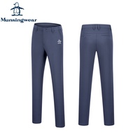 23 New Style MUNSINGWEAR Golf Men's Autumn Winter Medium Thick Trousers Casual Sports Pants Men's Elastic Pants#791729#