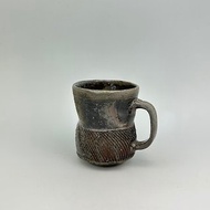柴燒篦紋馬克杯