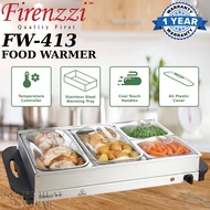 [FREE BUBBLE WRAPPING] FIRENZZI STAINLESS STEEL FOOD WARMER FW-313 / FW313 // FW-413 / FW413