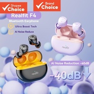 Realfit F4 AI ANC Bluetooth Earphones Colorful Cute Wireless Control APP Audio Chargeable