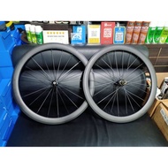 (NEW) NOVATEC 50MM WHEELSET FULL CARBON RIM Brake ROAD BIKE 1.7kg 9sp 10sp 11sp - Tubeless & Tube ty