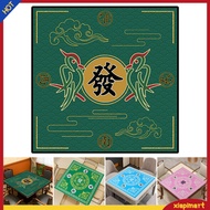 {xiapimart}  Table Cover Noise-reducing Desk Mat Foldable Anti-slip Mahjong Table Mat Noise Reduction Board Game Cover for Southeast Asian Gamers