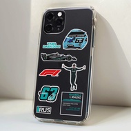 George Russell Mercedes Sticker Pack by PITBOXS