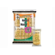 Combo of 5 Packs of Senbei Want Want Rice Cakes Small Pack 52g (10 cakes)/Pack