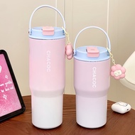 304 Stainless Steel Tumbler Character Hot Cold Bottle 600ml 900ml / with Strap Tumbler Tahan Sejuk