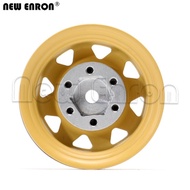 4Pcs 1.55 inch Aluminum Beadlock Wheel Hub Rim for RC Crawler Car D90