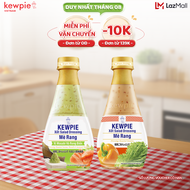 Combo salad hải sản Kewpie: Xốt Salad Mè Rang 210ml & Mè Rang Vị Wasabi & Rong Biển 210ml