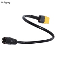 BLING XT60 Female to DC7 9mmx0 9mm Power Adapter Cable 14AWG Cable for Outdoor Power