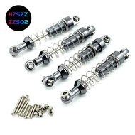 for MN D90 MN-90 MN99S  C14 C24 C34 RC Car 4Pcs Metal  Damper Upgrade Parts Accessories