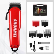 Shunmei 808A Professional Hair Clipper ไฟฟ้าร้านตัดผม Salon Exclusive Hair Stylist ตัดผมกรรไกรชาร์จ
