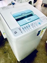 貨到付款﹃ 日式洗衣機 ** 二手 滾筒款 )) HITACHI 上開式 洗衣機