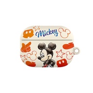 (เคสแข็ง) เคส Disney แท้ 100%เคส Apple AirPods Pro Pro2 เคส AirPods3 ดีไซน์เพรียวบาง พร้อมที่ใส่พวงก