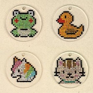 Rhinestone Craft青蛙/鴨仔/獨角獸/貓仔水鑽裝飾DIY材料包