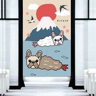 法鬥炸蝦 門簾 富士山