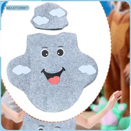 [mojotorw7] Children's Weather Costume: Dark Clouds, Clothing for Carnival, Kindergarten Party