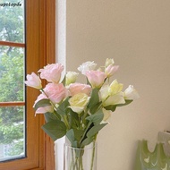 UPSTOMY Artificial Lisianthus Flowers, Silk Material Large Size Artificial Eustoma Grandiflorum Rose
