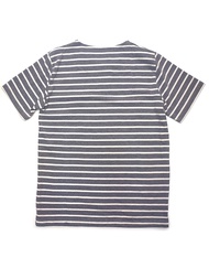 ÁO THUN Classic Navy Striped Short Sleeve Boat Neck T-Shirt Size S