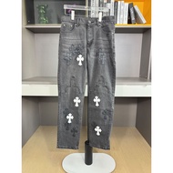 C *.H Original Label 1: 1 Jeans New Product Cross Classic Stitching Men's Pants Great Value